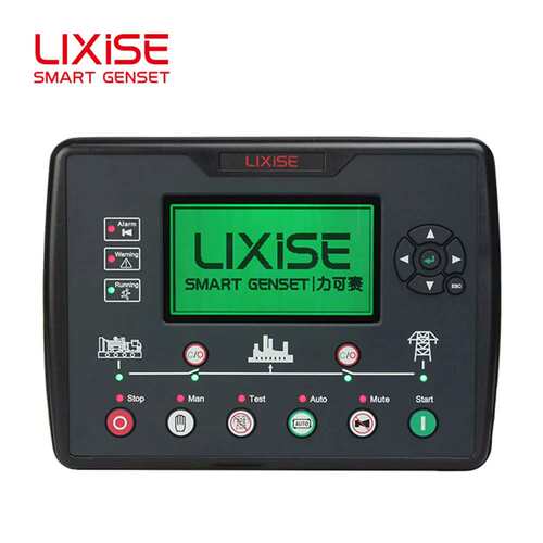 LIXiSE LXC6120N AMF柴油发电机组控制器液晶自动启动控制器