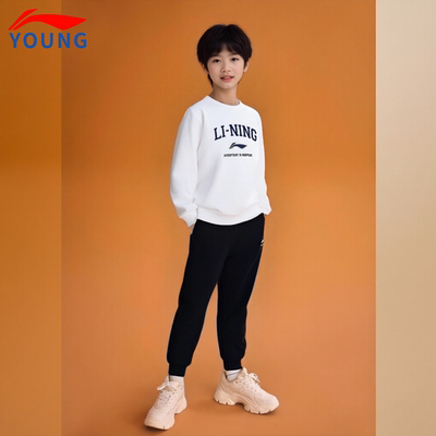 李宁男童卫衣卫裤两件套