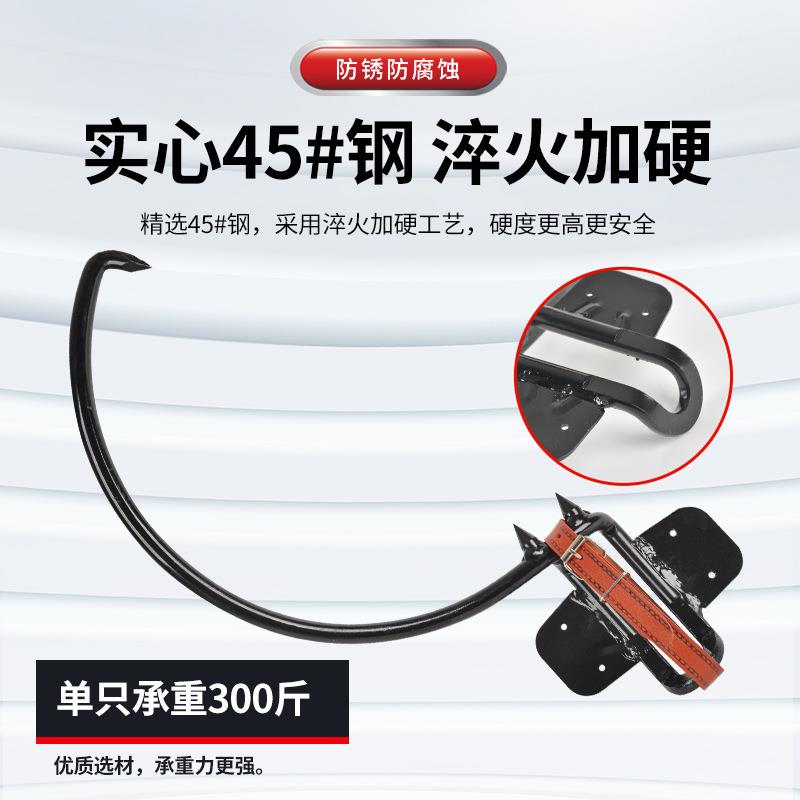 线杆脚扣电子爬杆器款新电工上RPQ杆工具上树脚蹬登杆爬树家用