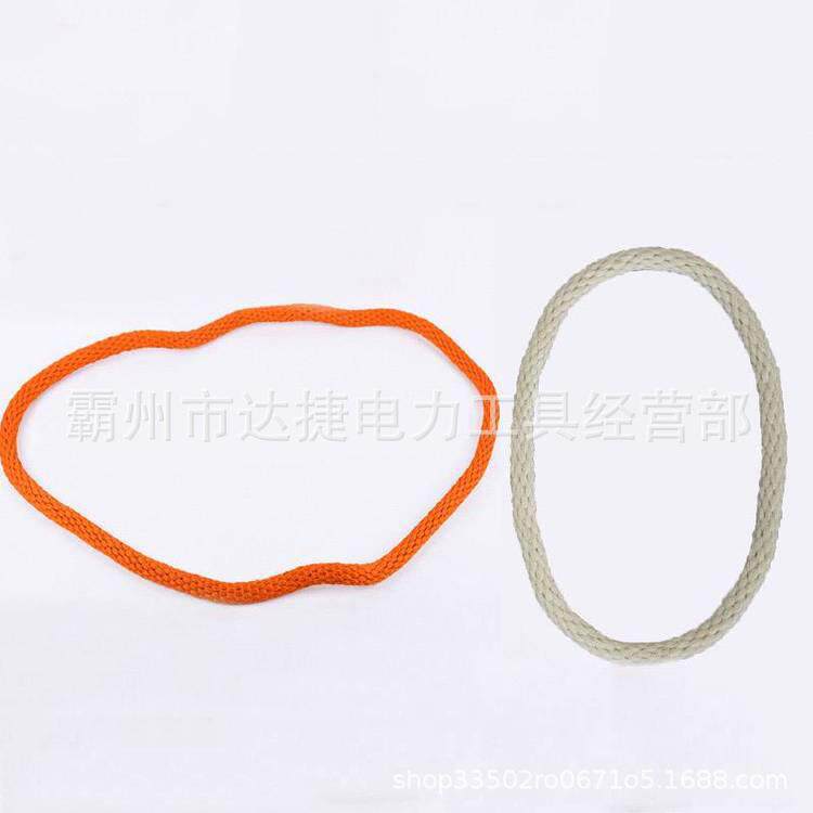 带PNB电股作业用防丝蚕绳多编织潮环形无头绳绝缘无结头电力小吊