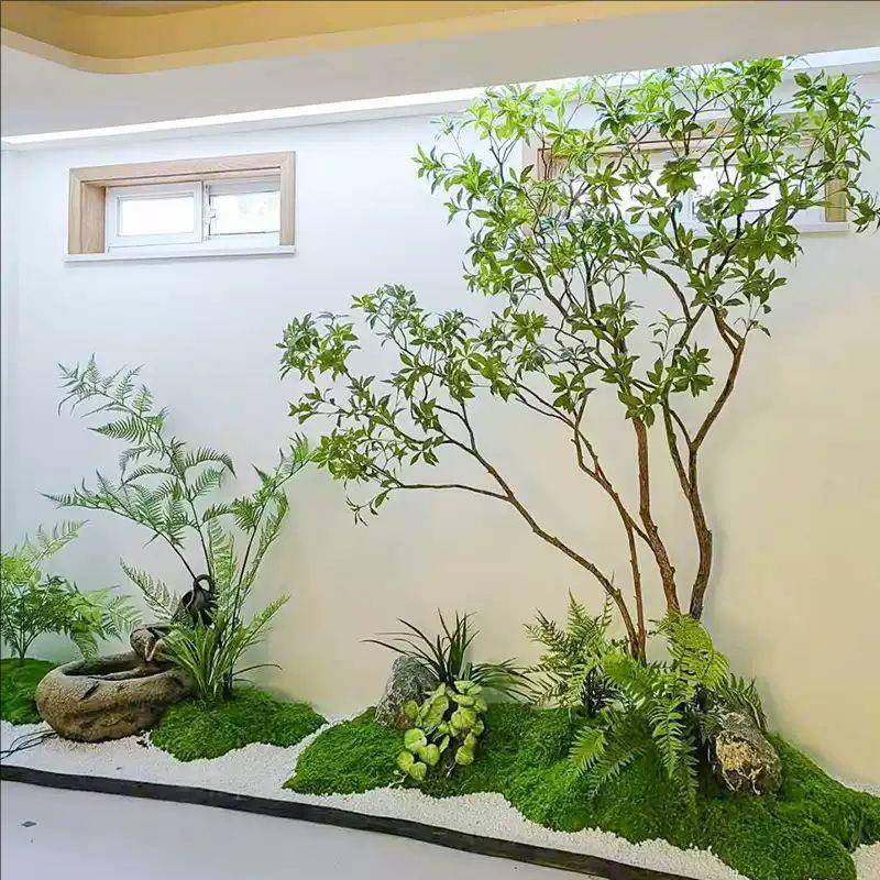 仿真醉木窗造景植室内仿生马醉木07绿植装饰物树大型马假树景观橱