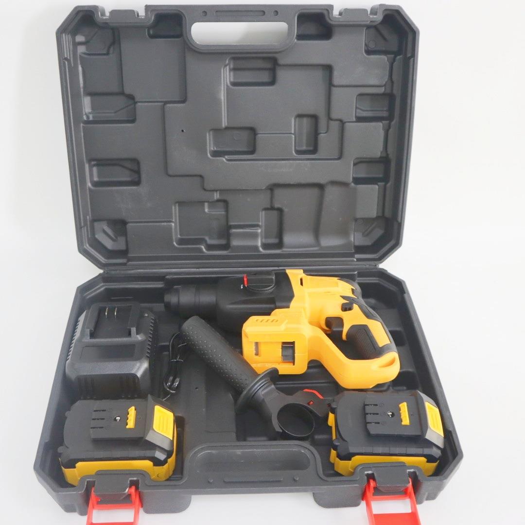 厂家1直2V电锤锂销电无刷电大功率混凝土稿358冲击钻三用电动工具