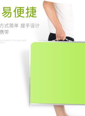 户折桌子EYF摆摊地便携式小叠桌子可折叠外摊多功能野餐露营桌椅
