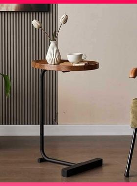 轻奢茶边几简型约角几客厅家用酒民宿小边桌床边店AWX移动小户小