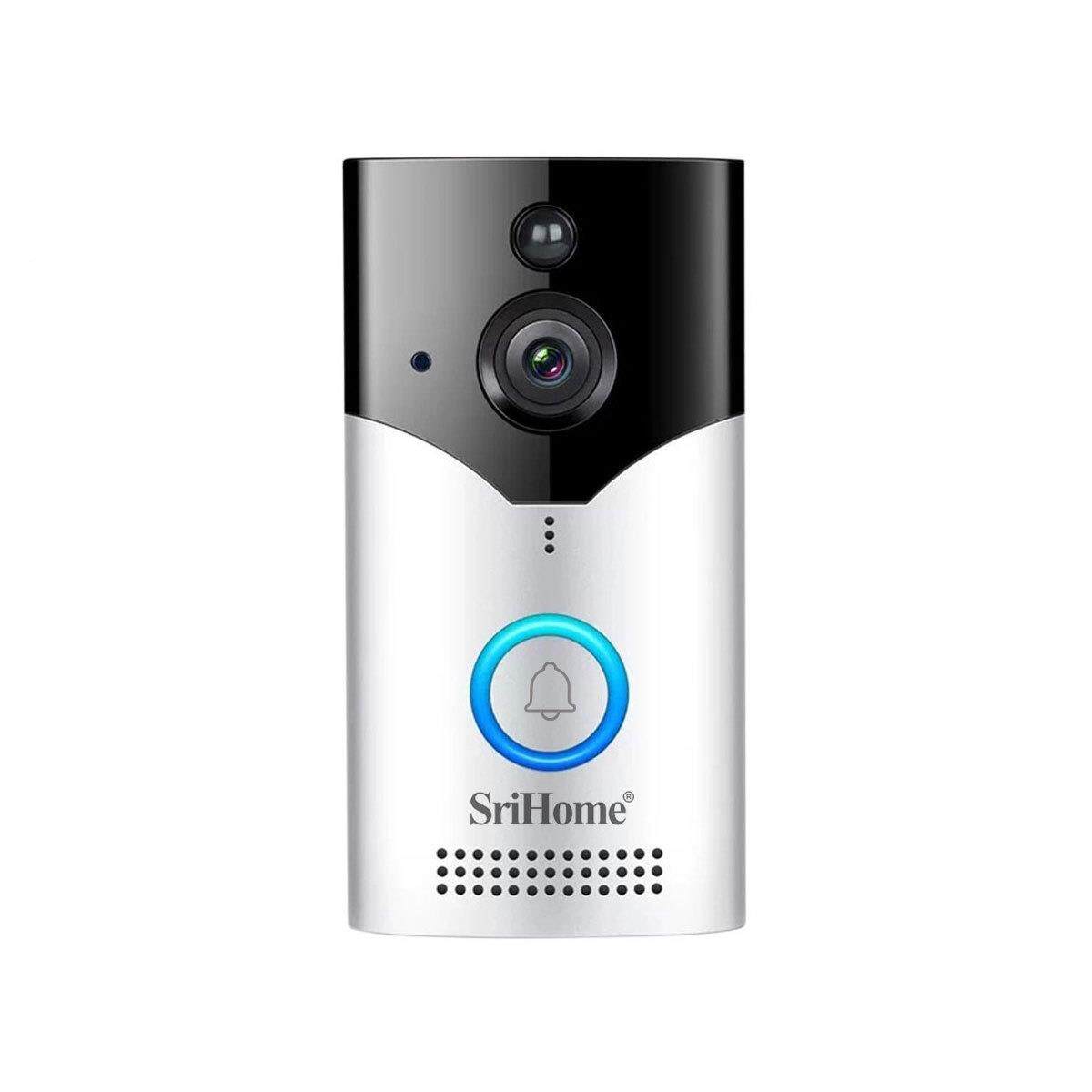 Sr控ihome40万高清可视门5英寸屏幕门SH054铃楼宇铃对0讲监家用防