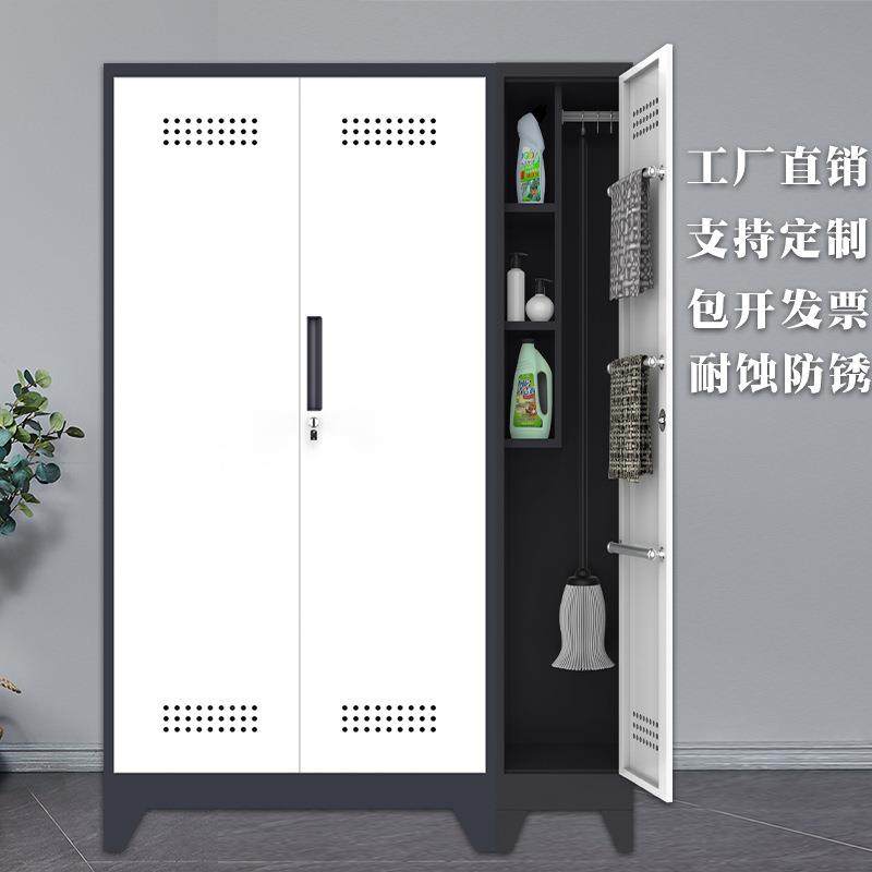 锈工钢清洁柜学校卫生柜工厂间256保洁不柜阳台收车纳具柜拖把扫,商业/办公家具,办公储物柜,淘宝优惠券,粉丝福利购,淘宝优惠卷