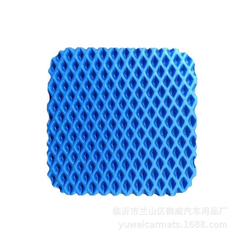 制作EVA汽车脚菱形汽孔状452车垫片材垫1.6*2车.8网格汽脚垫