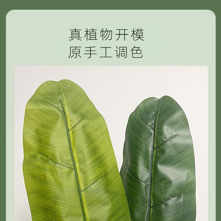 栽仿真树绿植芭596蕉盆室内客装饰品假植物厅香蕉树摆件造景仿真