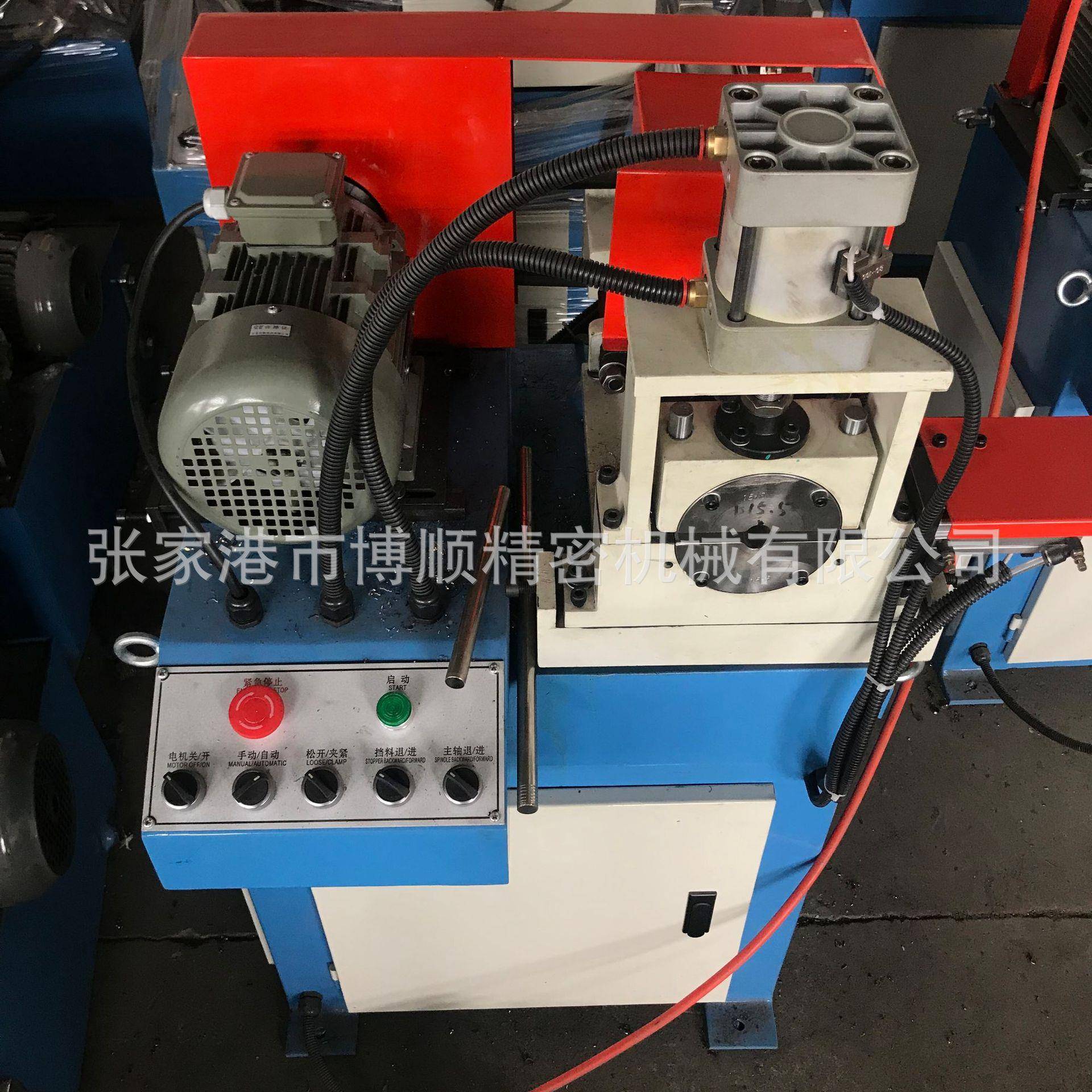 BS-5BS-500单头气动倒机圆圆棒端面内外角倒角管机不锈角钢倒角机