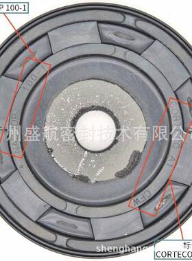 进口德国MERKE1L气5缸活塞油封NADUOP10*16*2TNY.0/8.5耐高压密封