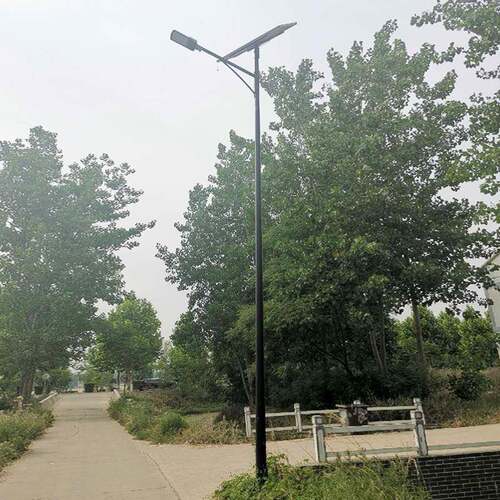 外太户阳能路灯新农村L单臂6米公路ED太路灯JSS单臂阳能路灯