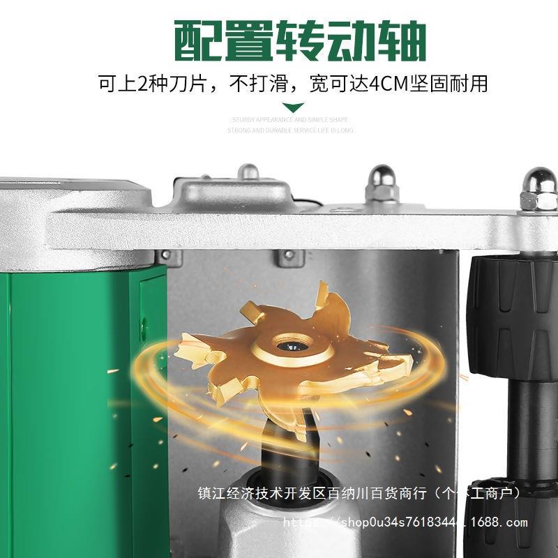 开槽加无机水电次工程尘安装气块泡沫砖切槽机器轻96734质砖墙壁