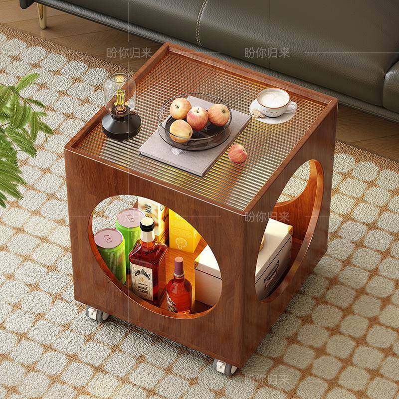复古实木动几客厅NLH沙发边角茶收纳置物桌室床头柜简移约卧方形,鲜花速递/花卉仿真/绿植园艺,其它园艺用品,淘宝优惠券,粉丝福利购,淘宝优惠卷