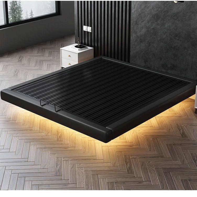 钢架悬浮床木框架铁艺床现代实简约小户型家用单人1.OLC5米人.18