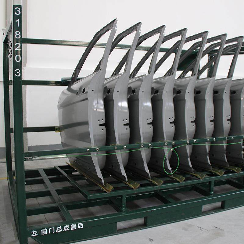 厂家产汽车前后四门转仓储料架2874s店汽车生零部件车门周周转台