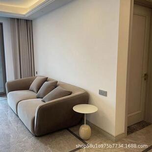 意HM010极大档理石边几高软装设计师样板房客简厅卧室沙式发边圆