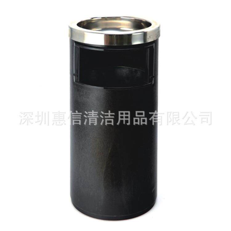 超宝店塑料烟灰垃圾桶酒371垃圾带桶灰缸大堂立式圆烟形垃圾桶20L