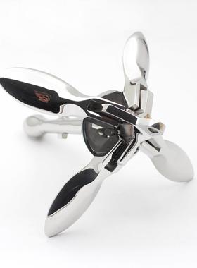 不锈锚钢316伞型锚折叠船用游艇船锚小型伞11018-3锚型锚