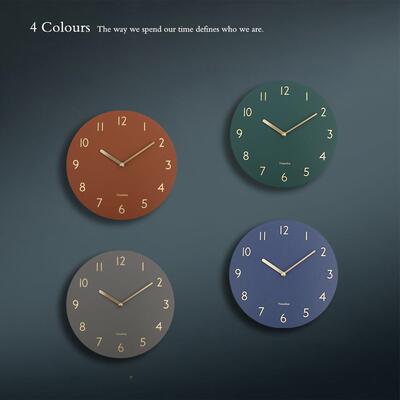 大欧式PU创意挂T7100钟客厅简约尚装饰时钟挂墙挂家用钟表轻奢表