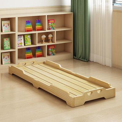 床床幼园托管叠实木儿童床幼儿园午睡午睡床班实木叠小学儿生9704
