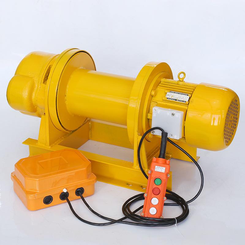 重型一字卷机厂家扬现货直销提升牵引电动葫89芦丝钢电动绳卷扬机