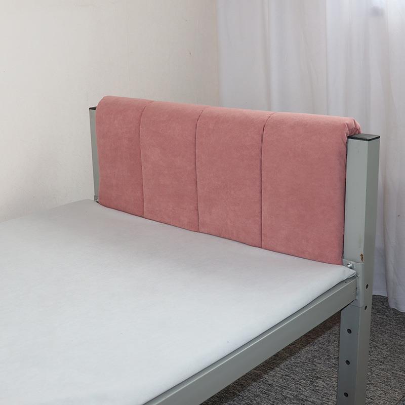 J6DA上铺床头靠垫布艺可木拆洗401宿舍子母床下人铁架架儿童床单