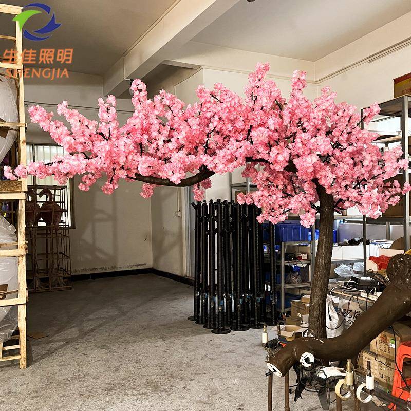 lQMVed树灯户日外节景叶观发光枫桃花水果树灯节日景观树灯草坪灯