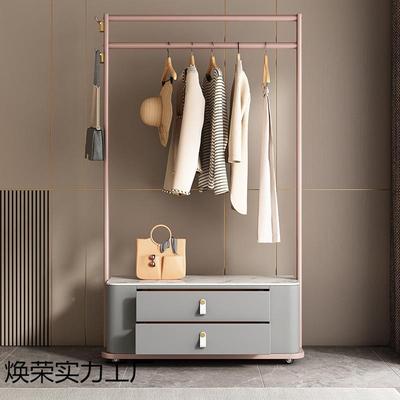 衣NPB架衣帽架卧室床头挂柜包轻奢客厅挂简衣服置物架约一体带抽