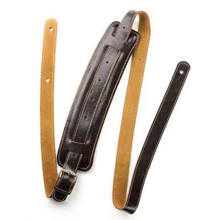 Sldie士兵吉他o背皮质CJI民谣贝斯电r吉他背带木吉他背带带肩带通