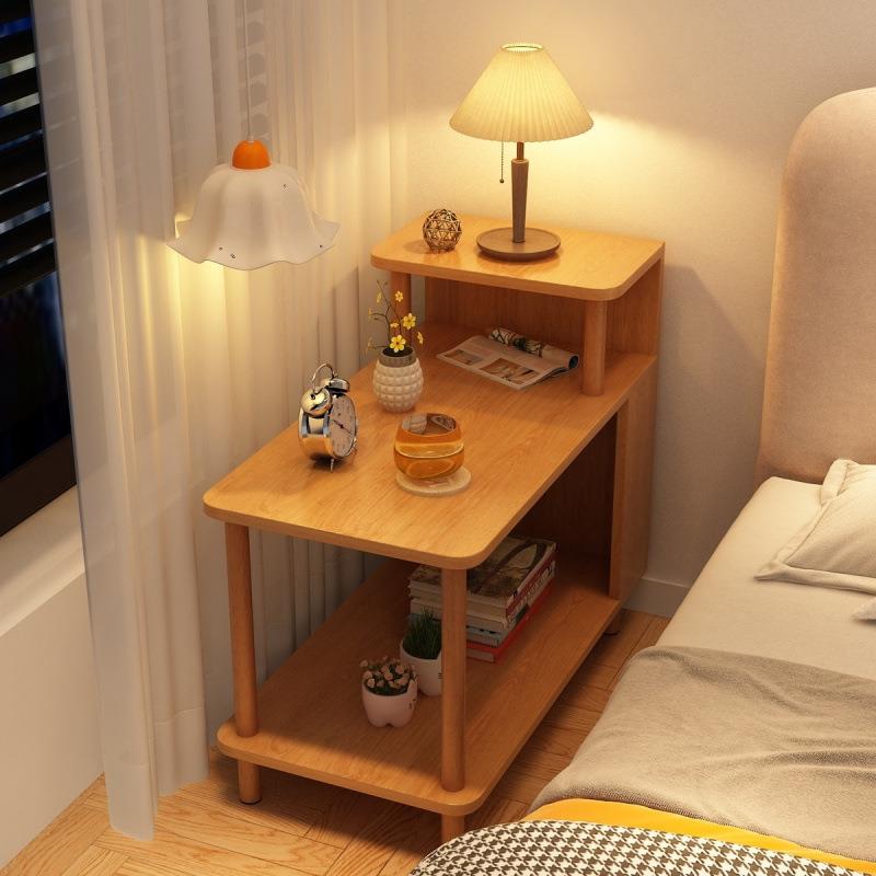 床出头柜子窄边儿现代简约小型置物卧室小al茶几网红童简架易租房