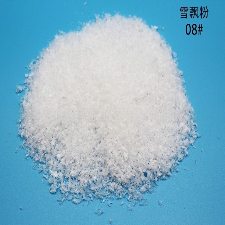 圣诞雪花粉创意场景布置仿真雪花雪粉人造雪拍摄道具圣诞树装饰品