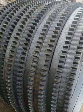 JC35条0/400/450搅拌机齿Z圈凝土滚筒外齿圈716大齿圈外齿混齿轮