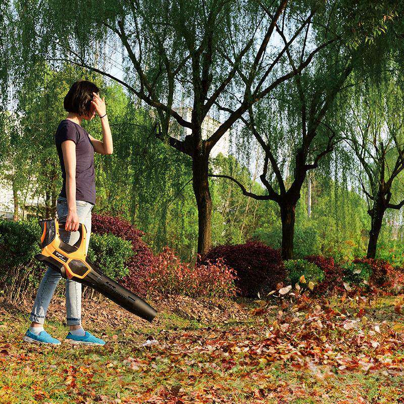 传峰手提YVQ充电吹式工业吹风机大线功率电动无叶机锂电落马路鼓