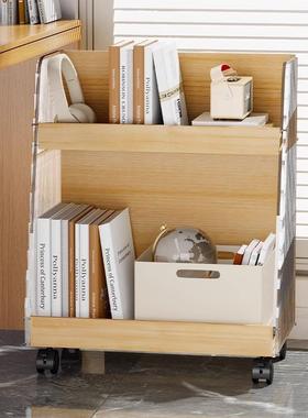 桌书书本纳书收桌下可移动置物架办架公桌YSJ03210文件收纳落下地