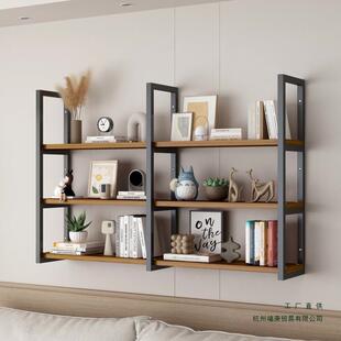 墙上置物架壁挂书架式花架装客厅985厨房墙悬面吊柜收纳架多层空