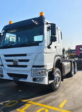 后八轮豪力沃牵引车头出售双驱货卡车头75马拖拉机NIE运拖车头