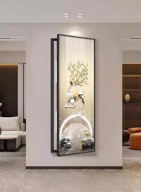 画大尺寸电表箱装饰闸画免打孔配电箱遮挡电BQ2024.2开关挂盒福鹿