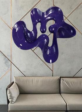 OUK创意家居墙面装饰品景关扭曲个玄性壁挂壁间饰网红直播背拍照