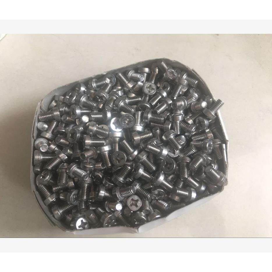 316锈钢G不B822十圆字3柱头机螺钉TWFM6X0