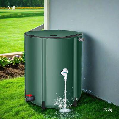 户36外多功能雨水收集器便用可折携叠大号吹存水桶庭院蓄式
