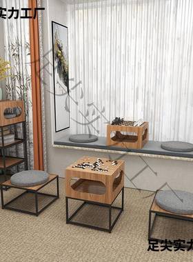 古风围棋桌象桌围棋两用组合多功棋茶能椅茶几式榻SEH榻日米炕桌
