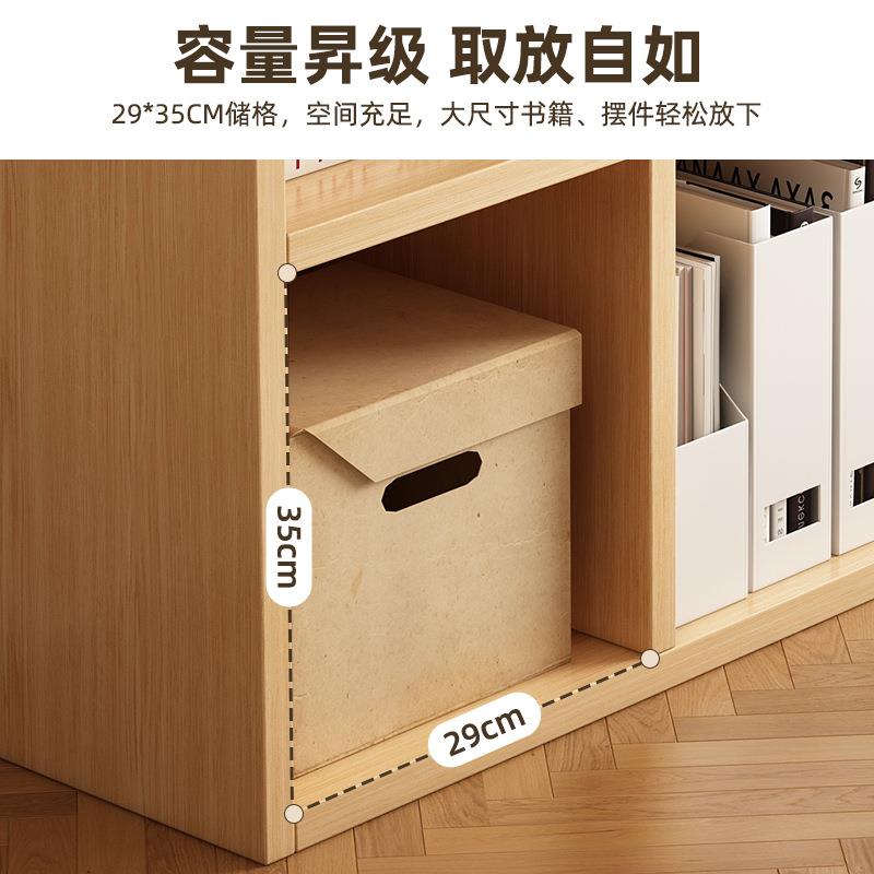 书柜置物客厅-地矮柜家用储物组合收纳架柜风书落房田园格子柜书