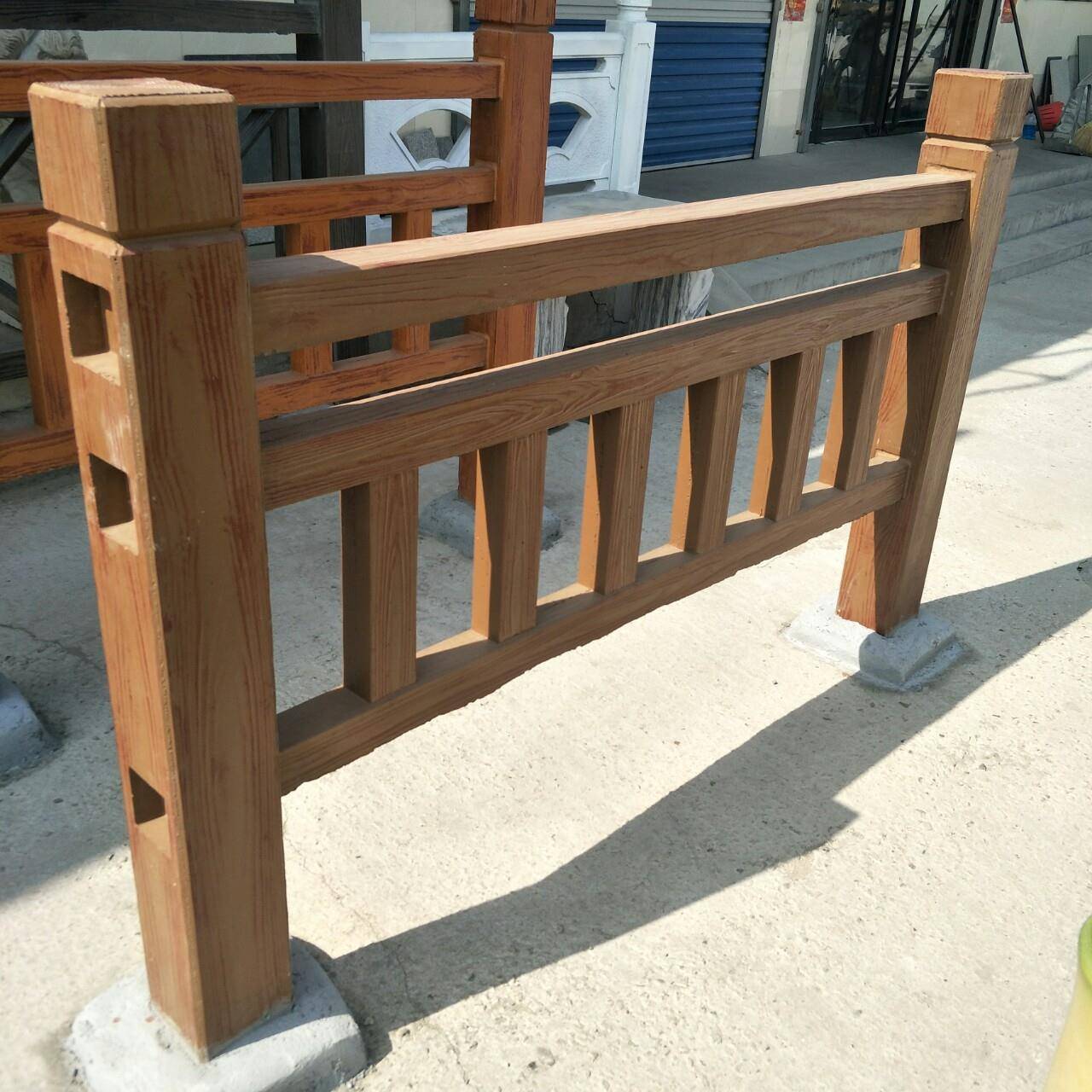 混泥仿木护土栏河杆套仿树皮栏林混泥土仿园竹子护TAS栏摆件防护