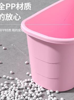 大人厚澡桶成人澡桶家用浴缸大号浴桶加可坐泡澡盆塑料AcWe5tcm浴