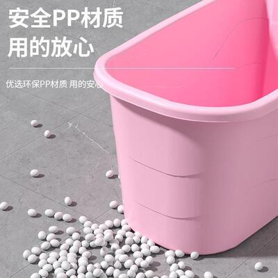 大人厚澡桶成人澡桶家用浴缸大号浴桶加可坐泡澡盆塑料AcWe5tcm浴