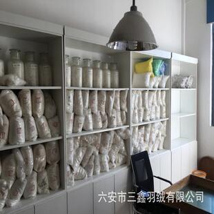 羽绒白厂家水洗50鹅绒灰绒鹅羽毛纺织充被无品牌/子服装填物