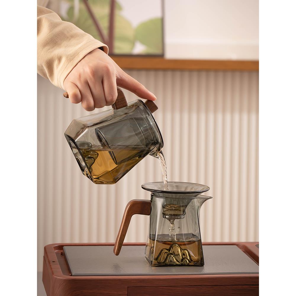 电陶炉JX-1200-煮茶器玻璃消茶茶具全自动台水壶一体家用三合一毒