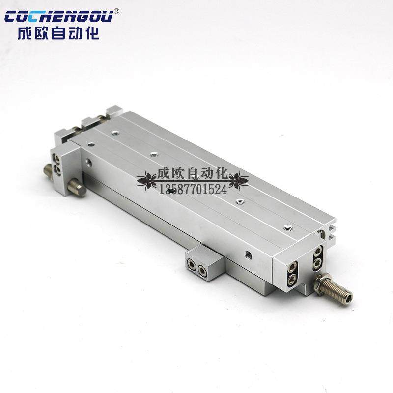 亚德客型双轴型精HA密台气HLQL/HQ8LX10X20X滑0X40缸X50S/AS/AF