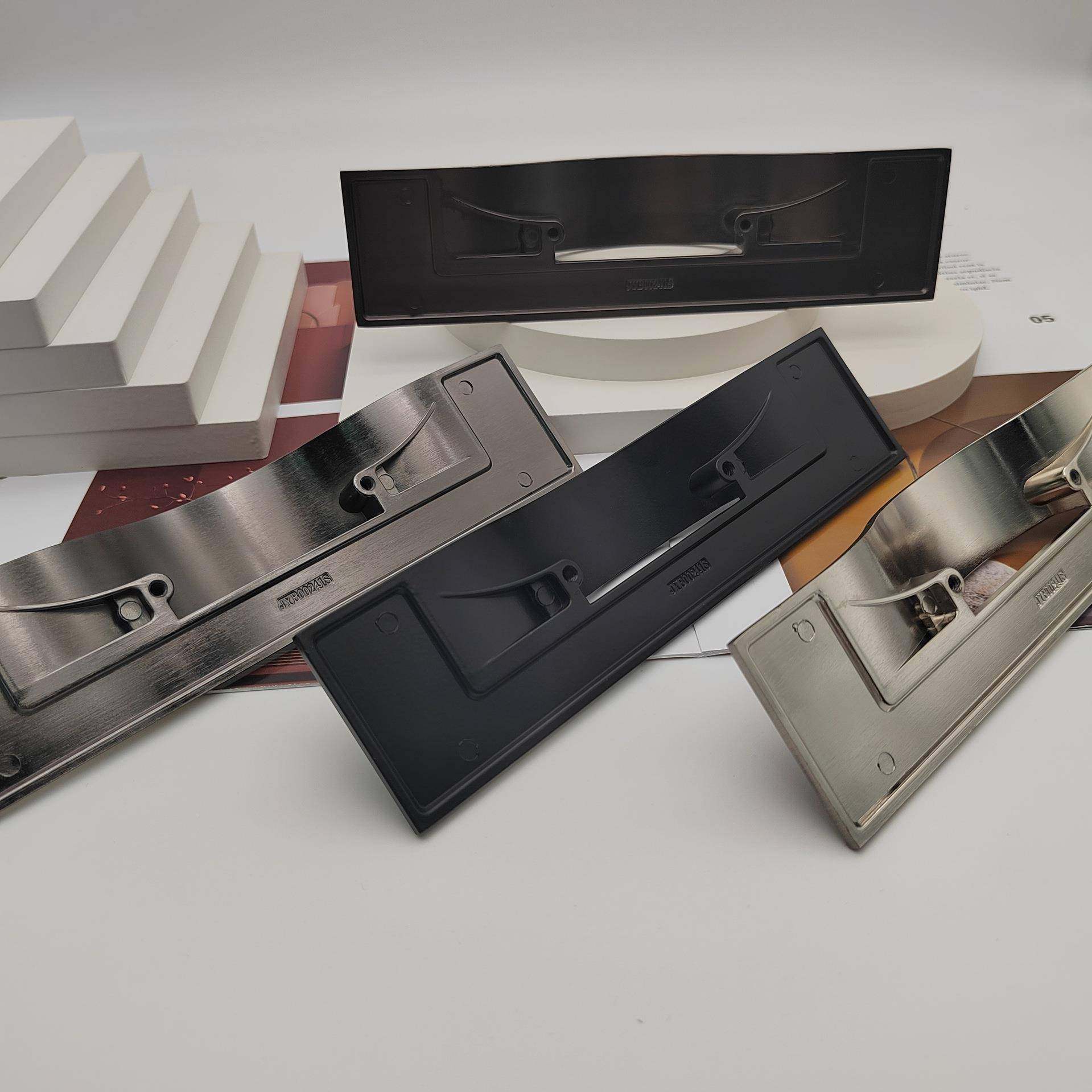 厂家直销推拉门拉手现代简约轻奢抽LEA把手隐形把屉手免打孔