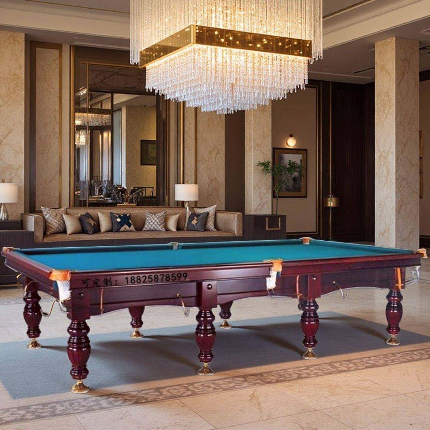 广州深圳实体台球用品杆台球配件英伦台球-桌标准台俄WUQ式桌球QX